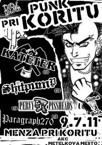 09.07.2011 Metelkova Punk pri Koritu #5 Flyer